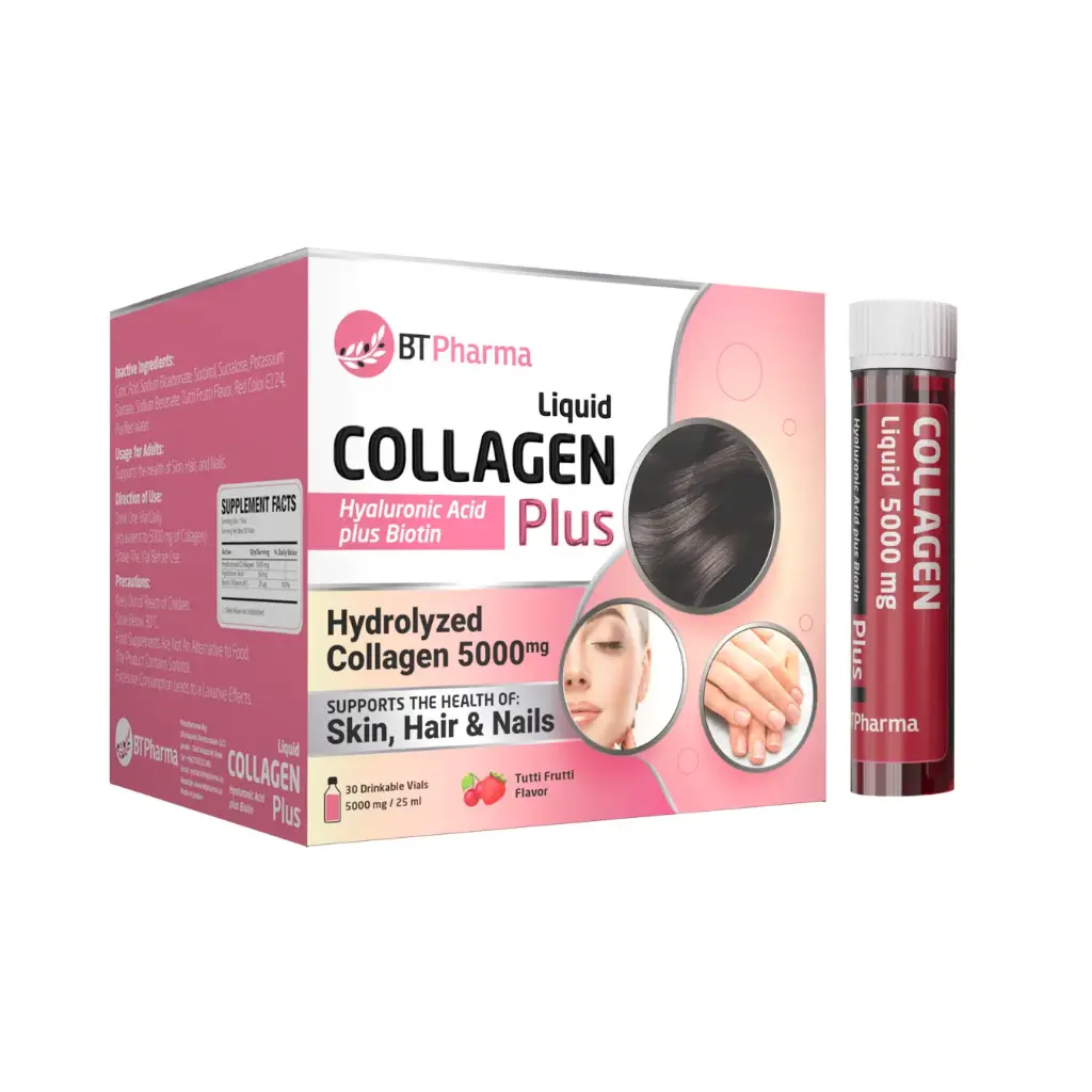 BTPharma Collagen Plus Liquid (5000 mg/25 ml) - 30 Vials