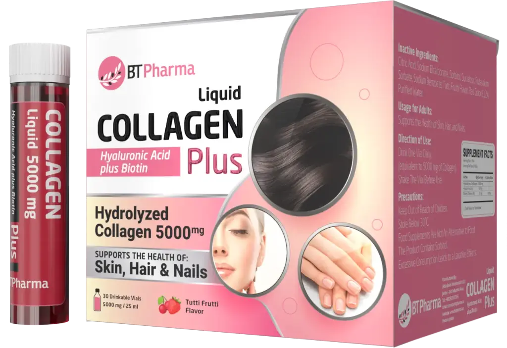 BTPharma Collagen Plus Liquid (5000 mg/25 ml) - 30 Vials