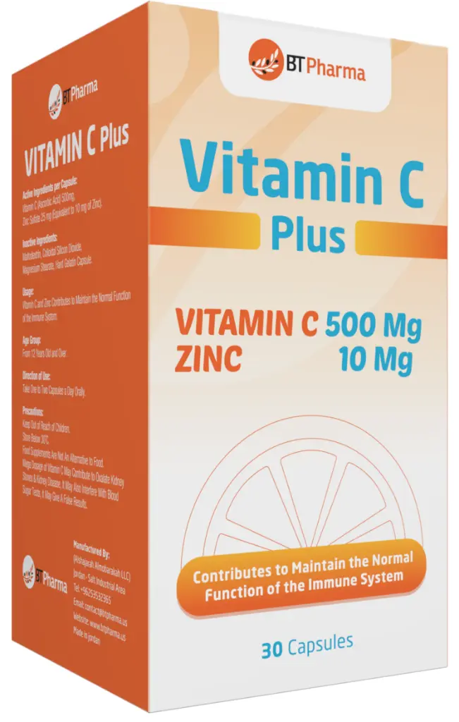 BTPharma Vitamin C Plus (30 Cap.)