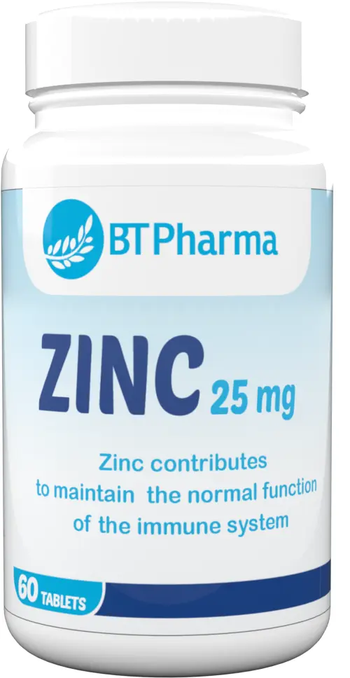 BTPharma Zinc 25mg ( 60 Tab.)