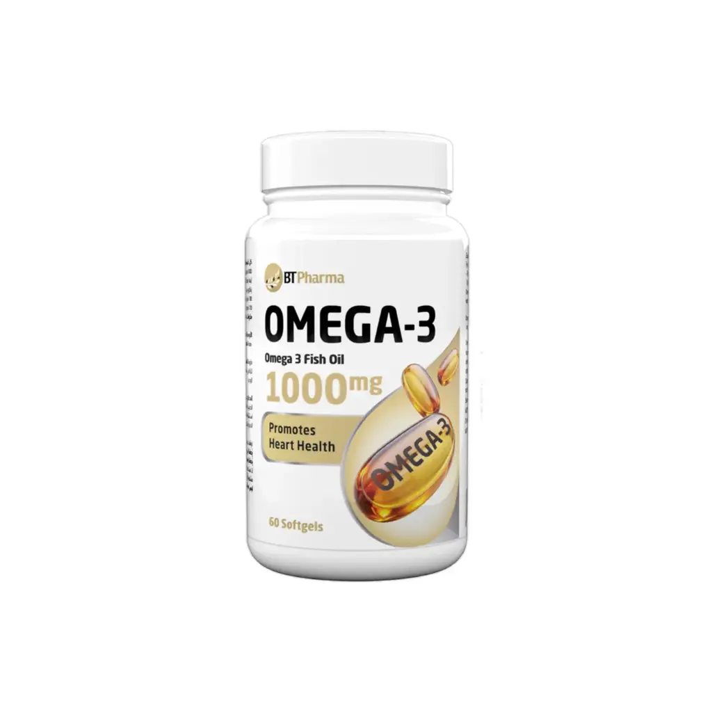 BTPharma Omega-3 Fish Oil (60 Soft Gel)