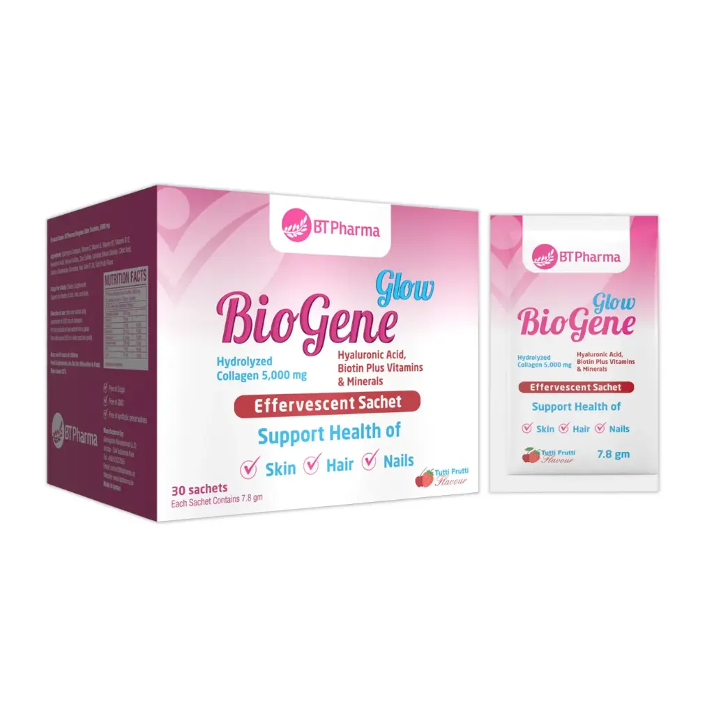 BT Pharma BioGene Glow (30 sach.)