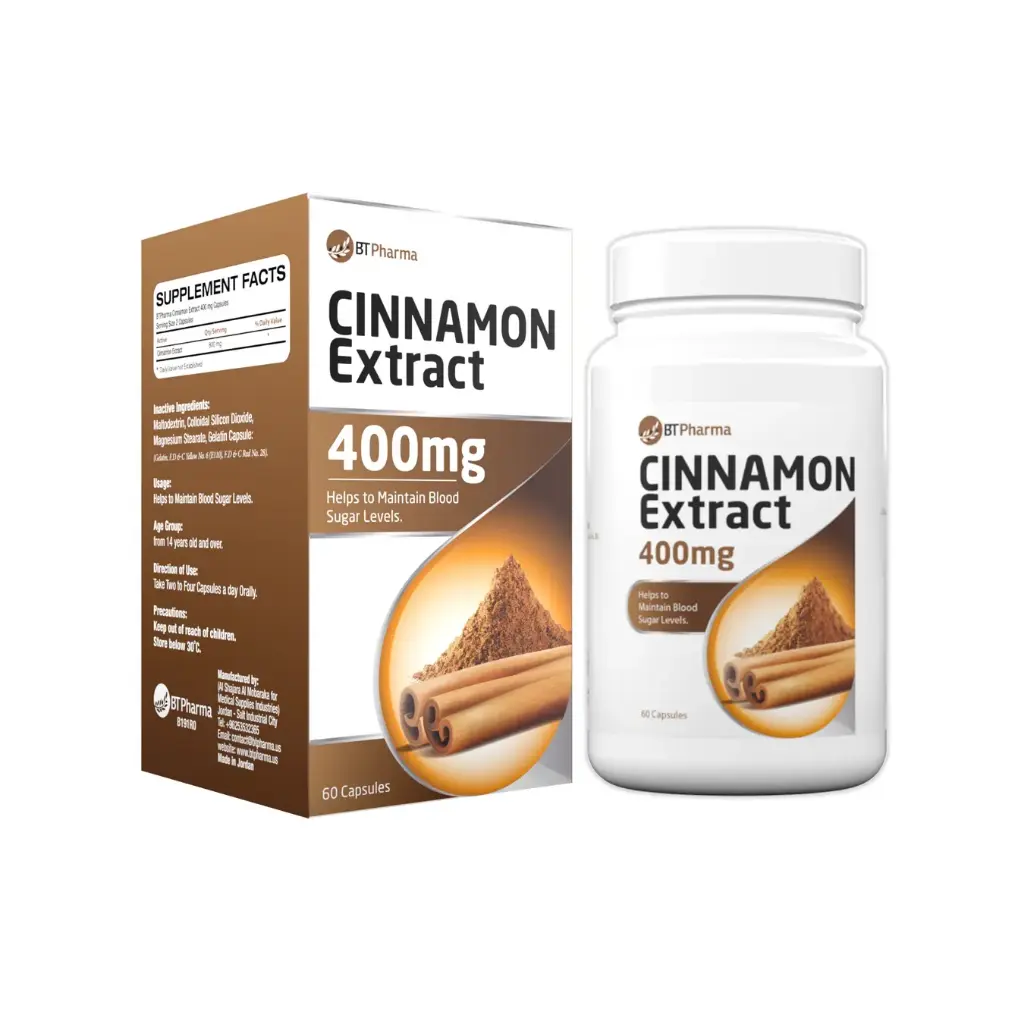 BTPharma Cinnamon Extract (60 Cap.)