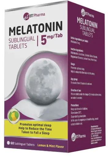 [FP031] BTPharma Melatonin 5 mg (60 Sublingual Tab.)