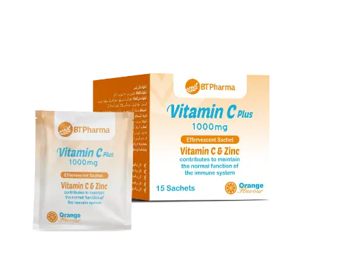 [FP003] BTPharma Vitamin C plus (15 Sachets)