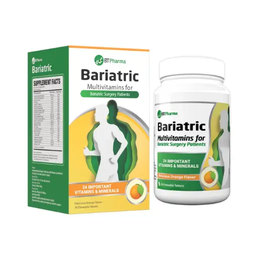 [FP052] Bariatric Multivitamins/Orange Flavor (30 Tabs.)